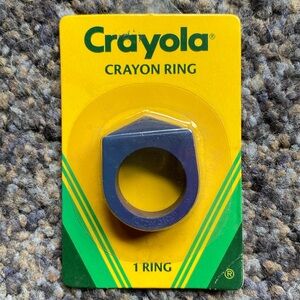 Crayola Purple Crayon Ring NEW